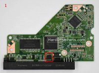 WD WD5000AAKS Carte PCB 2060-771590-001