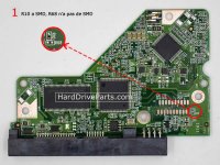 WD WD10EADS Carte PCB 2060-771640-003