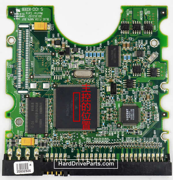 040104200 PCB Disque Dur Maxtor - Cliquez sur l'image pour la fermer