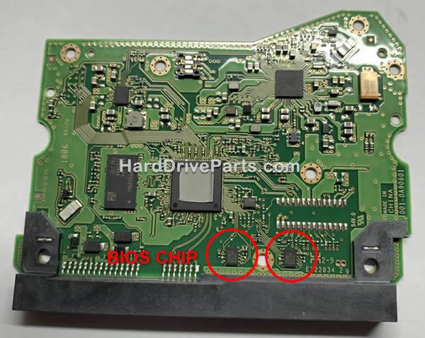 004-0A90601 Transfert BIOS Carte Disque Dur WD
