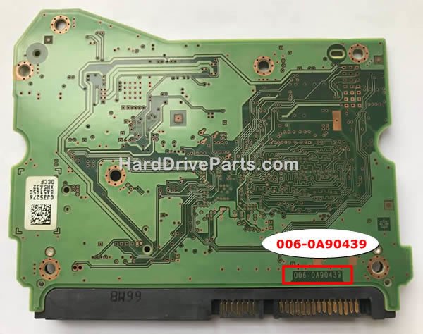 006-0A90439 Carte Disque Dur WD
