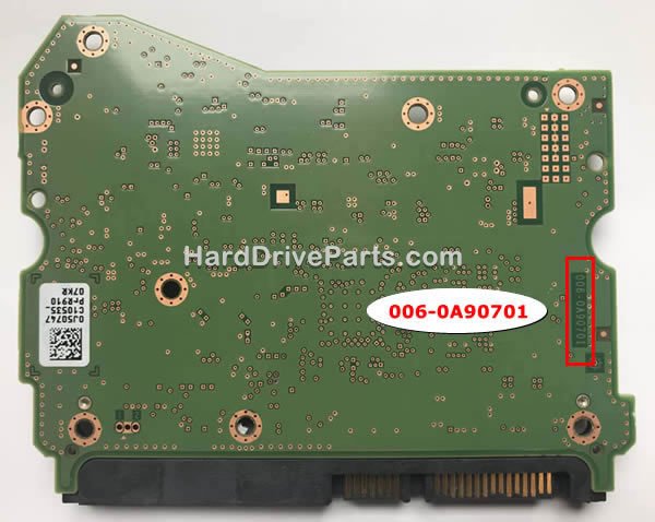 006-0A90701 Carte Disque Dur WD