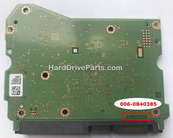 006-0B40385 Carte Disque Dur WD