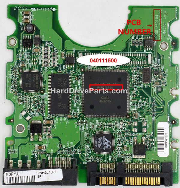 040111500 Carte Disque Dur Maxtor