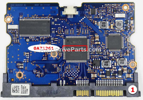 0A71261 Carte Disque Dur Hitachi