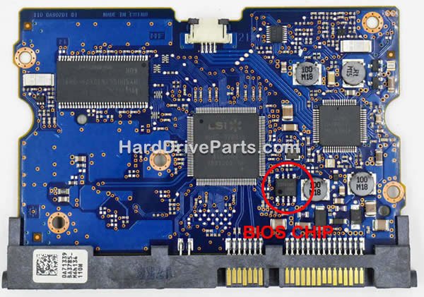 0A71261 Transfert BIOS Carte Disque Dur Hitachi