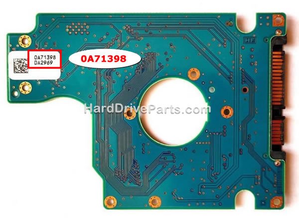 0A71398 Carte Disque Dur Hitachi
