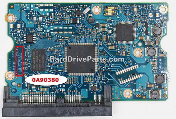 0A90380 Carte Disque Dur Hitachi