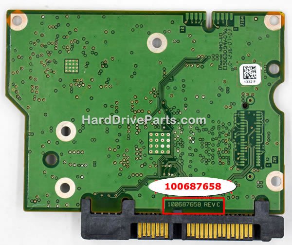 100687658 Carte Disque Dur Seagate