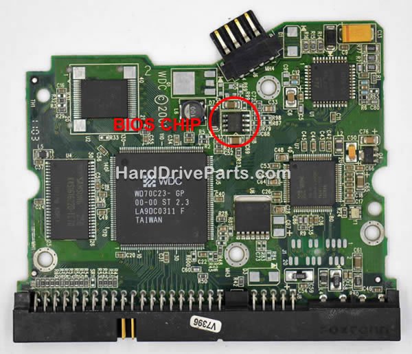 2060-001092-007 Transfert BIOS Carte Disque Dur WD