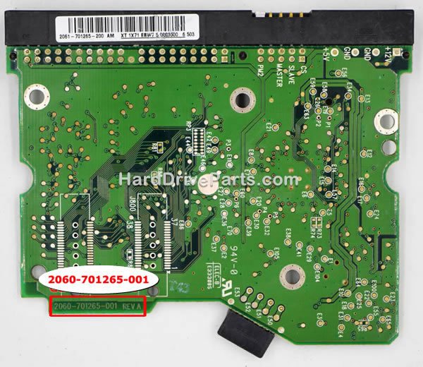 2060-701265-001 Carte Disque Dur WD