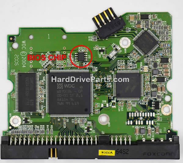 2060-701265-001 Transfert BIOS Carte Disque Dur WD