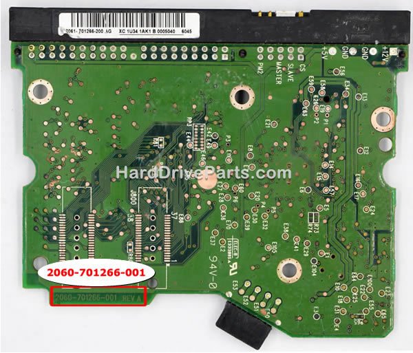 2060-701266-001 Carte Disque Dur WD