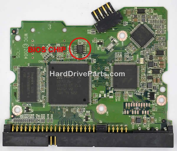 2060-701266-001 Transfert BIOS Carte Disque Dur WD