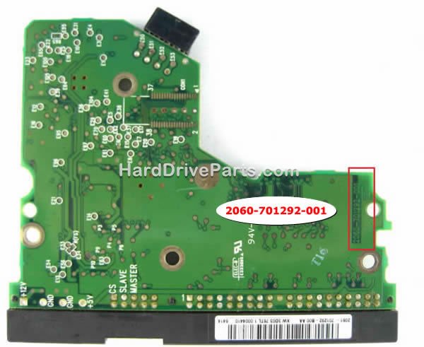 2060-701292-001 Carte Disque Dur WD