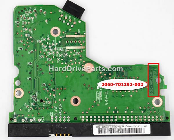 2060-701292-002 Carte Disque Dur WD