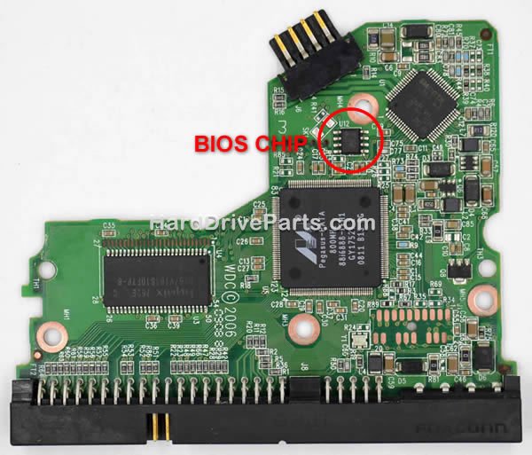 2060-701292-002 Transfert BIOS Carte Disque Dur WD