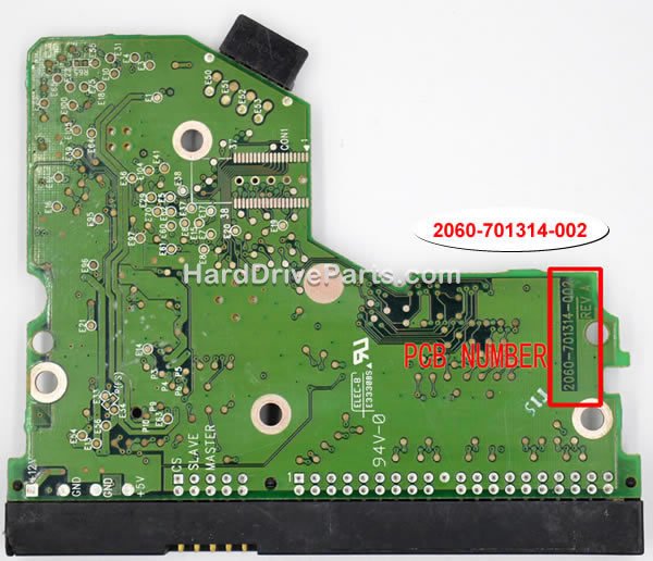 2060-701314-002 Carte Disque Dur WD