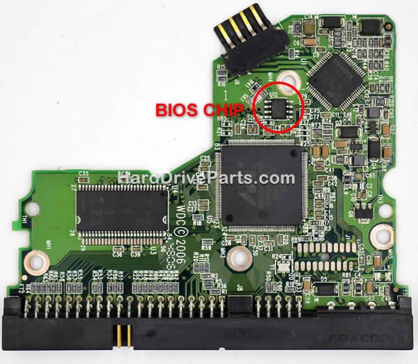 2060-701314-003 Transfert BIOS Carte Disque Dur WD
