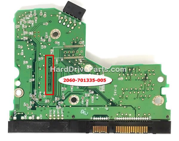 2060-701335-005 Carte Disque Dur WD