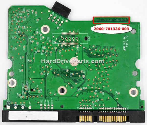 2060-701336-003 Carte Disque Dur WD