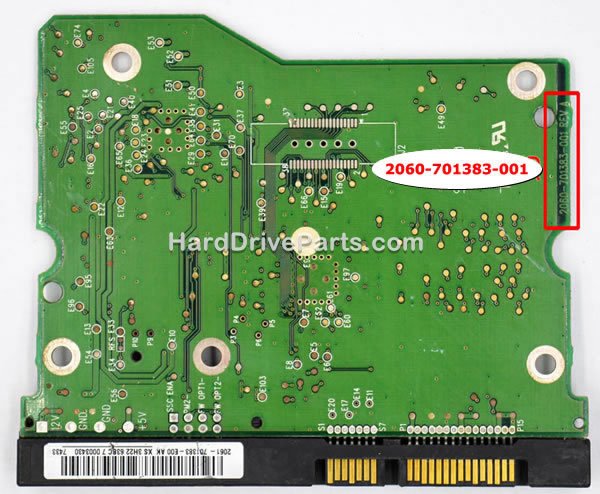 2060-701383-001 Carte Disque Dur WD