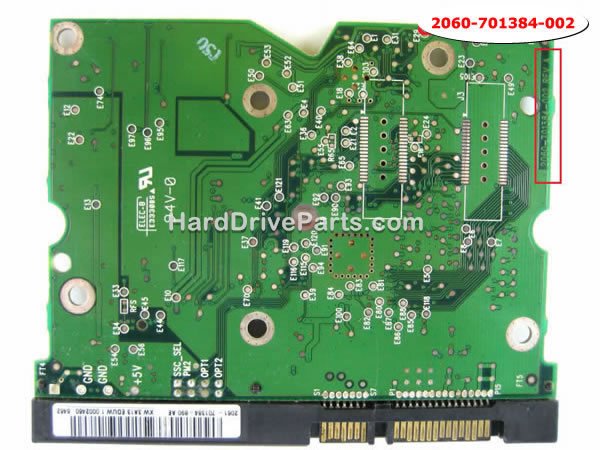 2060-701384-002 Carte Disque Dur WD