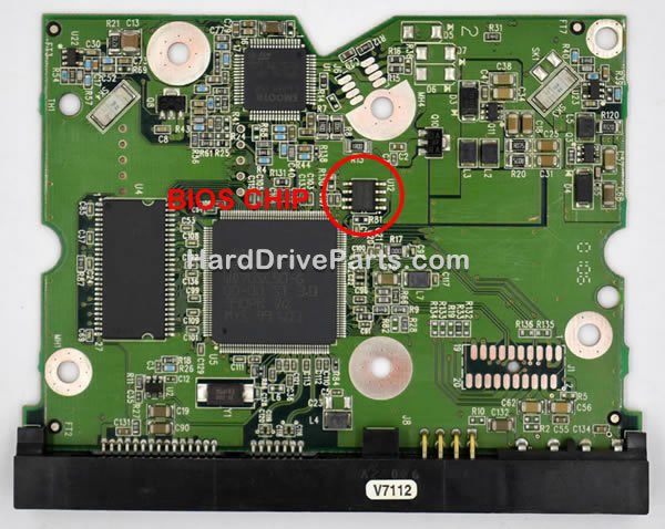 2060-701384-002 Transfert BIOS Carte Disque Dur WD