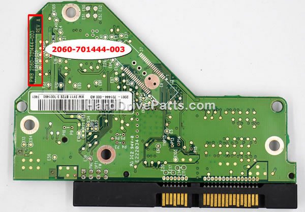 2060-701444-003 Carte Disque Dur WD