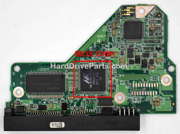 2060-701444-003 Transfert BIOS Carte Disque Dur WD
