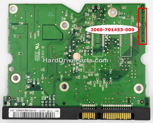 2060-701453-000 Carte Disque Dur WD