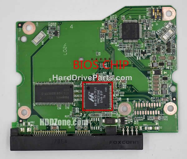 2060-701474-002 Transfert BIOS Carte Disque Dur WD