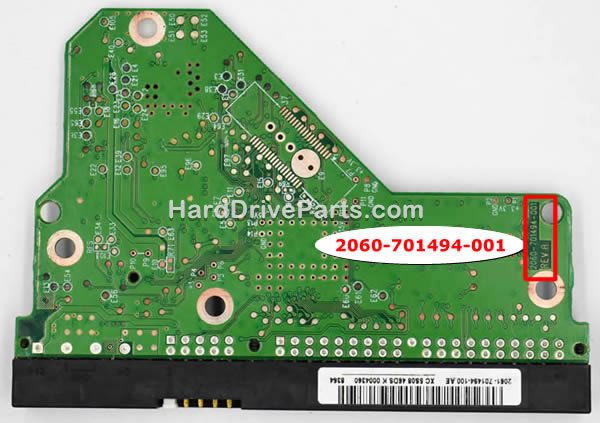 2060-701494-001 Carte Disque Dur WD