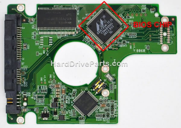 2060-701499-000 Transfert BIOS Carte Disque Dur WD