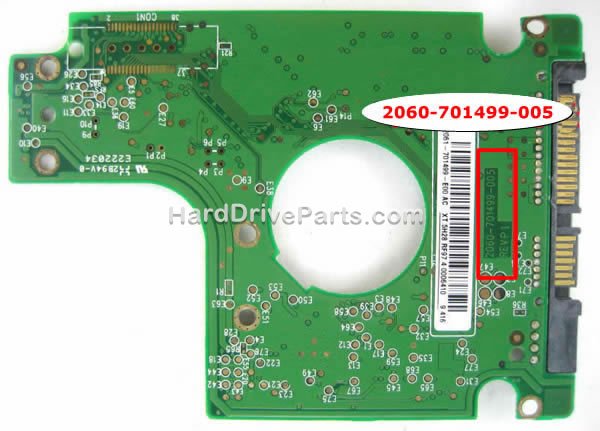 2060-701499-005 Carte Disque Dur WD