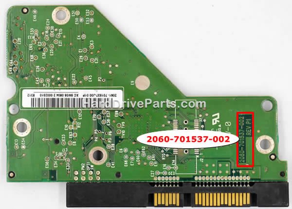 2060-701537-002 Carte Disque Dur WD