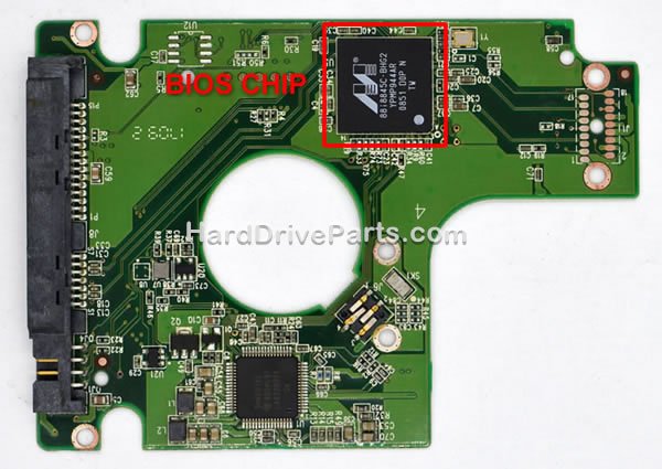 2060-701572-002 Transfert BIOS Carte Disque Dur WD