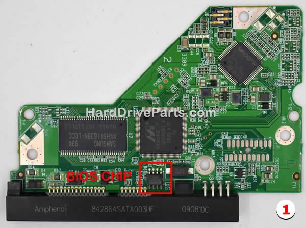 2060-701590-001 Transfert BIOS Carte Disque Dur WD