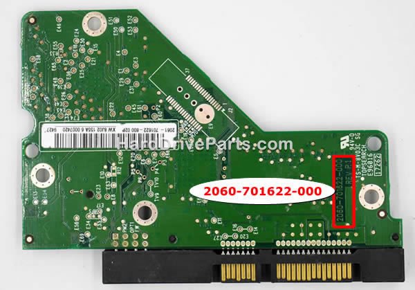 2060-701622-000 Carte Disque Dur WD