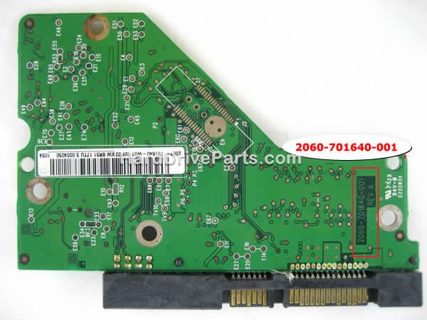 2060-701640-001 Carte Disque Dur WD