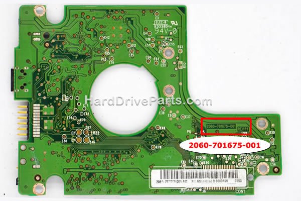 2060-701675-001 Carte Disque Dur WD