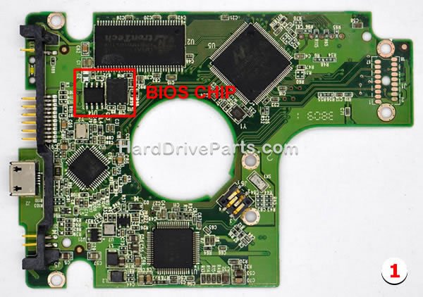 2060-701675-001 Transfert BIOS Carte Disque Dur WD