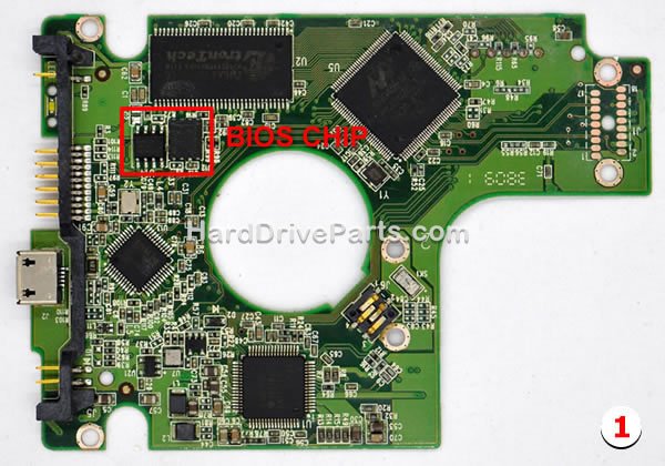 2060-701675-004 Transfert BIOS Carte Disque Dur WD