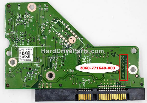 2060-771640-003 Carte Disque Dur WD