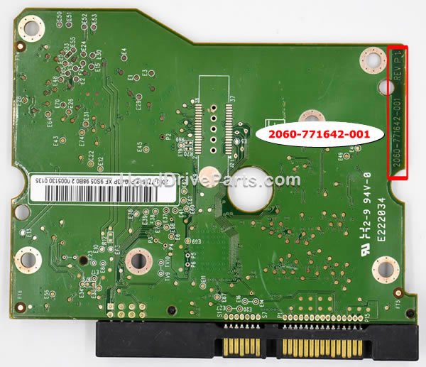 2060-771642-001 Carte Disque Dur WD