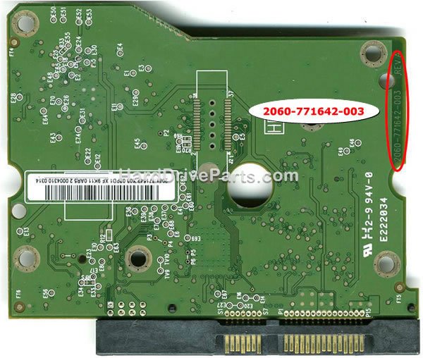 2060-771642-003 Carte Disque Dur WD