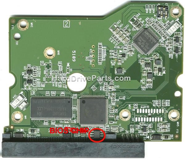 2060-771642-003 Transfert BIOS Carte Disque Dur WD