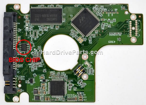 2060-771672-001 Transfert BIOS Carte Disque Dur WD