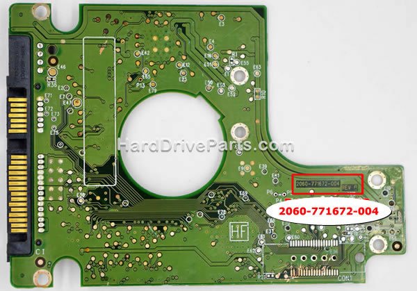 2060-771672-004 Carte Disque Dur WD