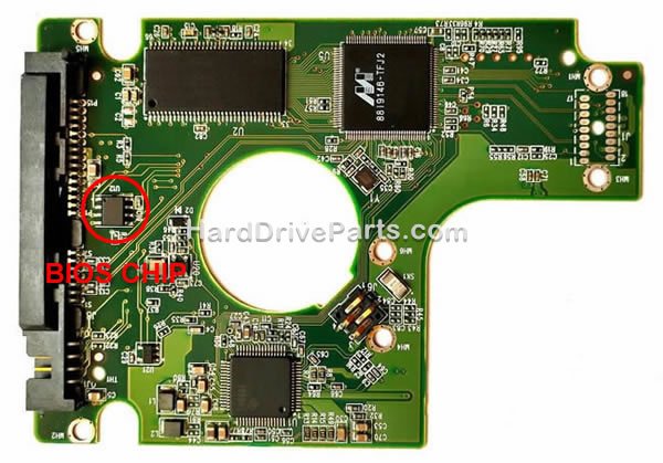 2060-771692-001 Transfert BIOS Carte Disque Dur WD